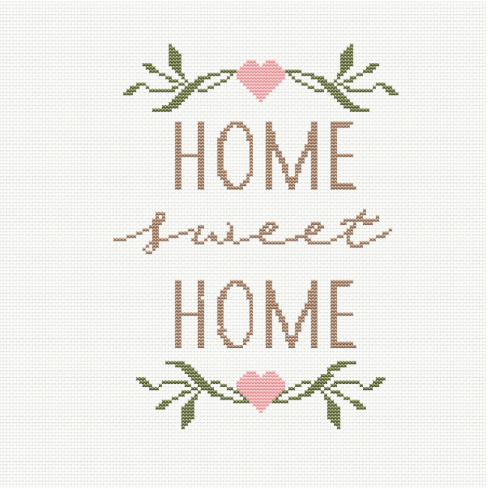 home sweet home grille point de croix pdf
