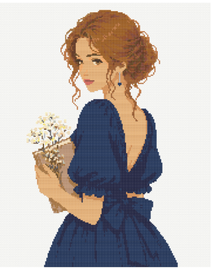 céleste - Diagramme point de Croix PDF PixelBrodes