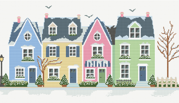 jolie rue d hiver