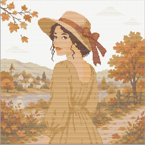 la demoiselle d automne