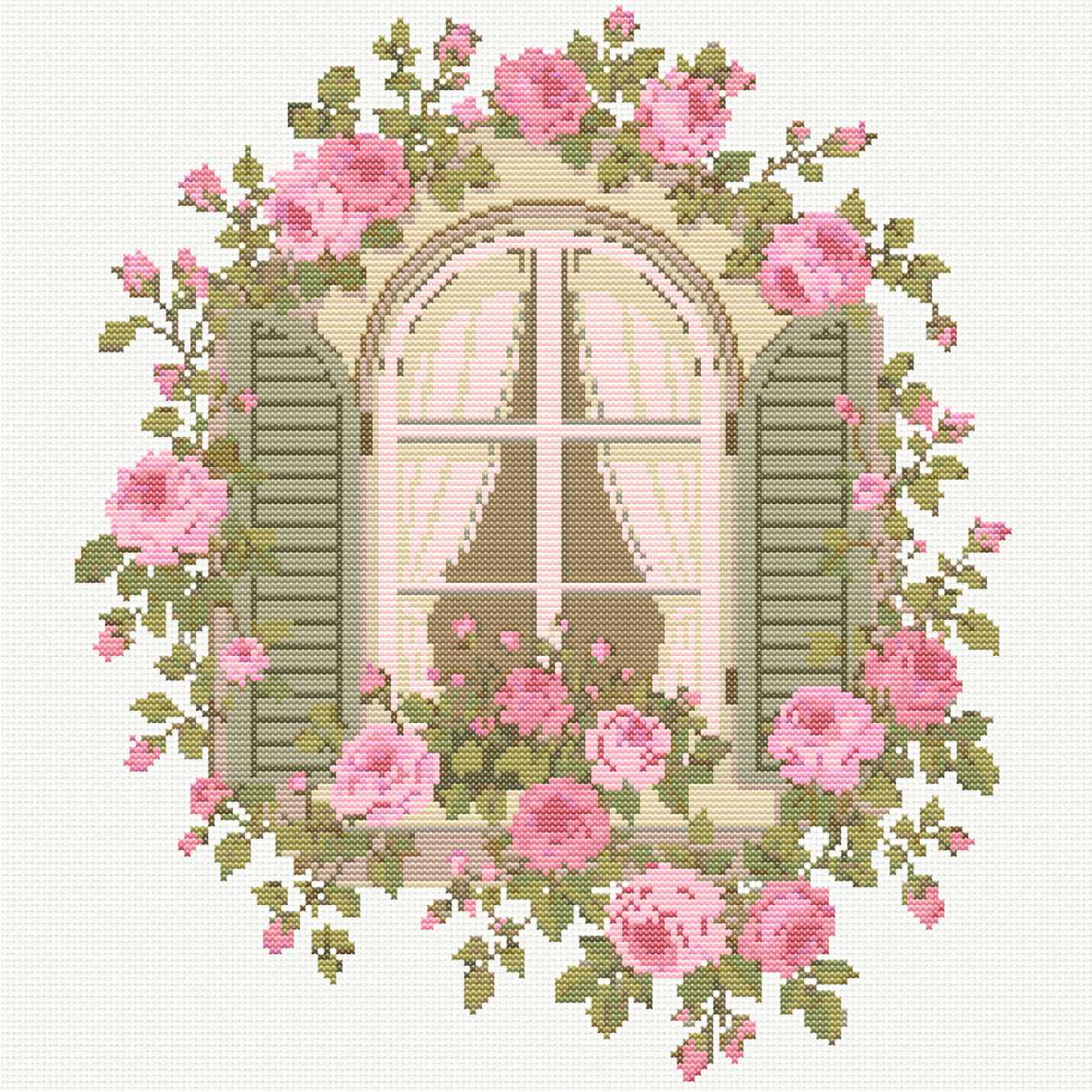 Un matin de roses